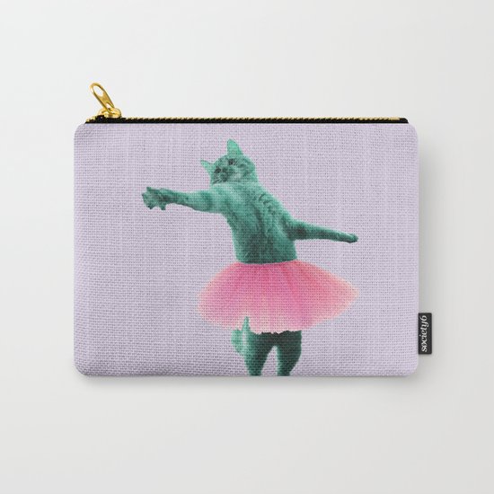 ballerina Cat Carry-All Pouch