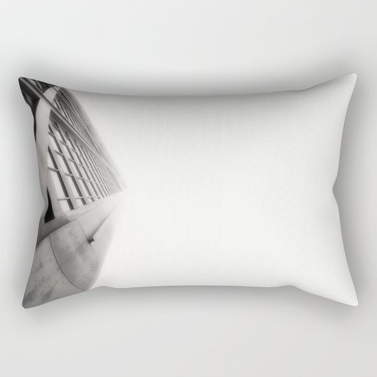 Building Fade Rectangular Pillow