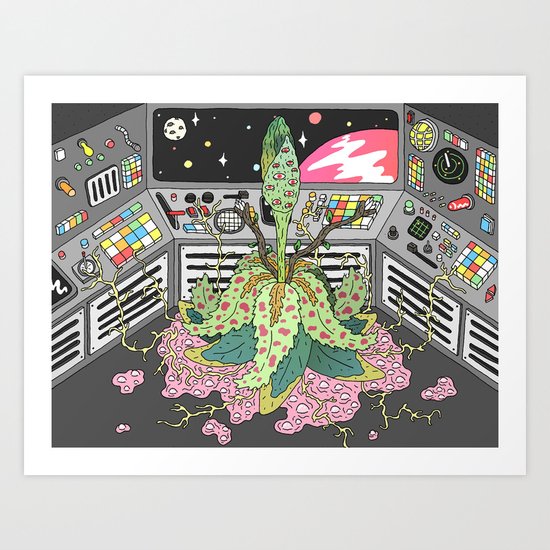 sci fi Art Print