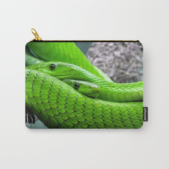 Green Mamba Carry-All Pouch