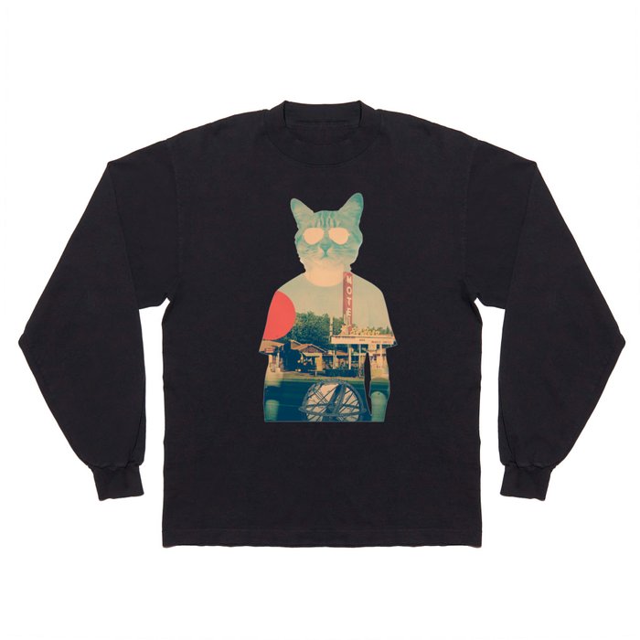 Cool Cat Long Sleeve T Shirt