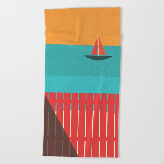 Summer Heat Beach Towel