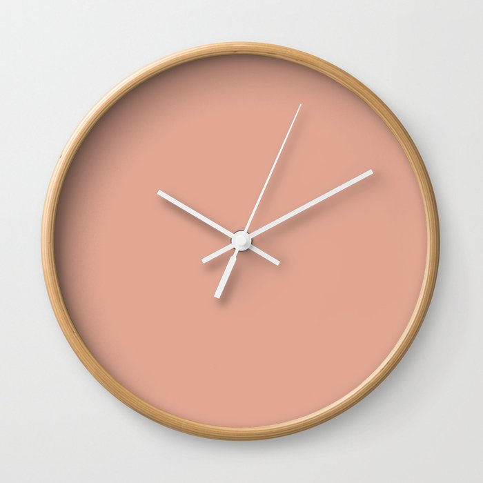 Pink Pelican Wall Clock