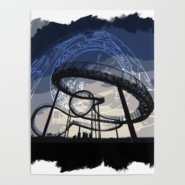 Roller Coaster Poster