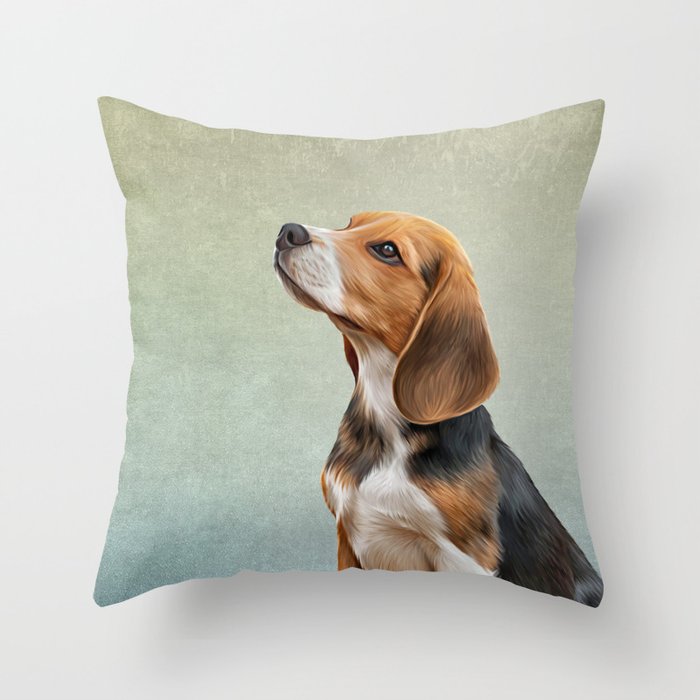 Beagle outlet throw pillows