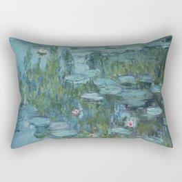 Nympheas, Claude Monet Rectangular Pillow