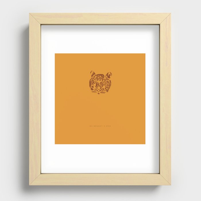 All You Need is 20 Seconds of Insane Courage -We Bought a Zoo Recessed Framed Print