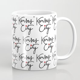 Cursive Kansas City Love Coffee Mug