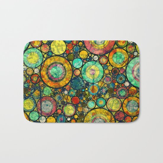Ring Pattern 3 Bath Mat