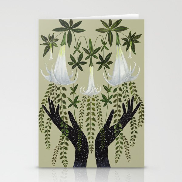 Growing the Night Stationery Cards