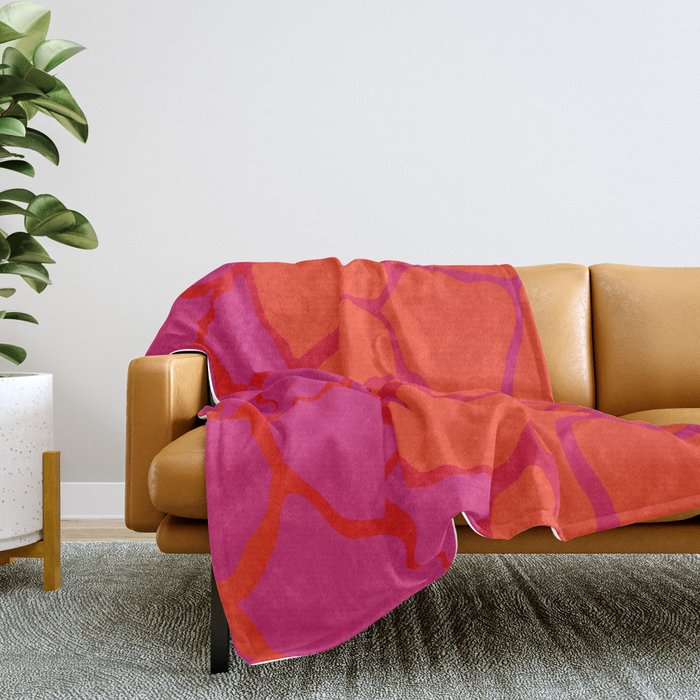 Orange and pink blanket 2025