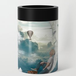 The boy and moon Can Cooler