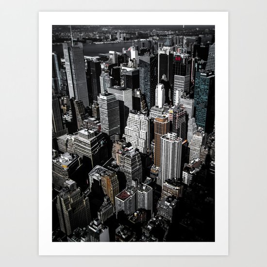 Boxes of Manhattan Art Print