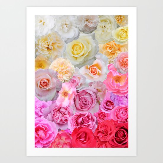 Spring Roses Art Print