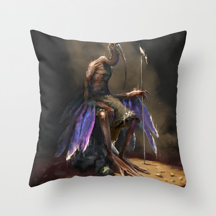 Thoth decay's. Throw Pillow