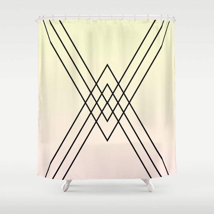 triangles  Shower Curtain