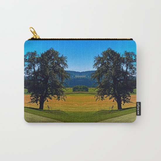 A tree with no name and two chairs Carry-All Pouch