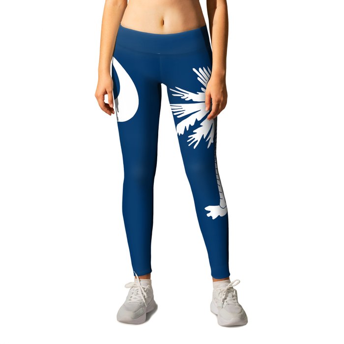 State flag of South Carolina Leggings by North America Symbols and Flags
