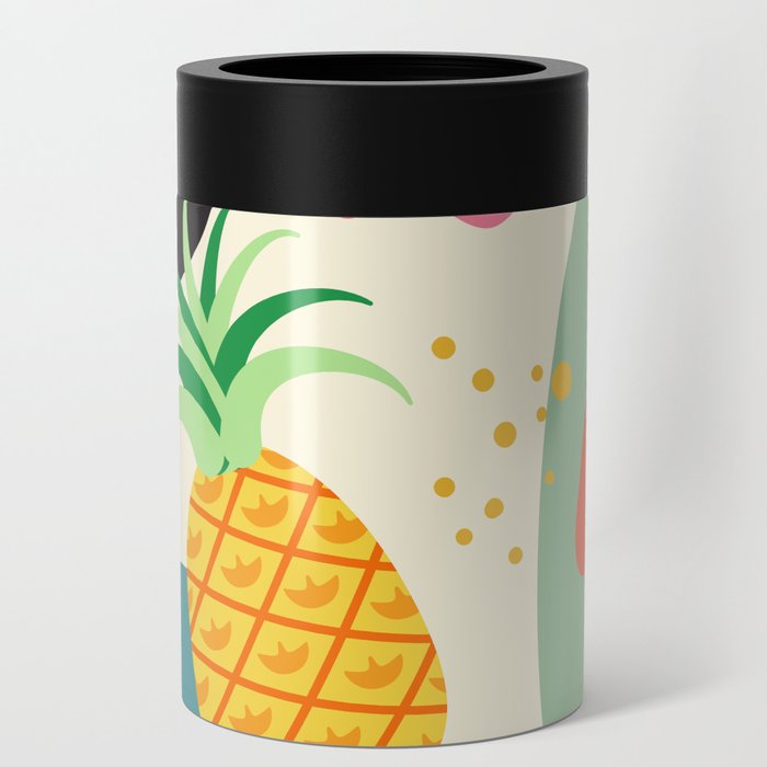 Midcentury Tropical Vibes Can Cooler