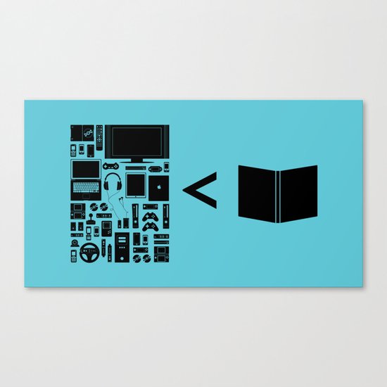 Book Lovers Canvas Print