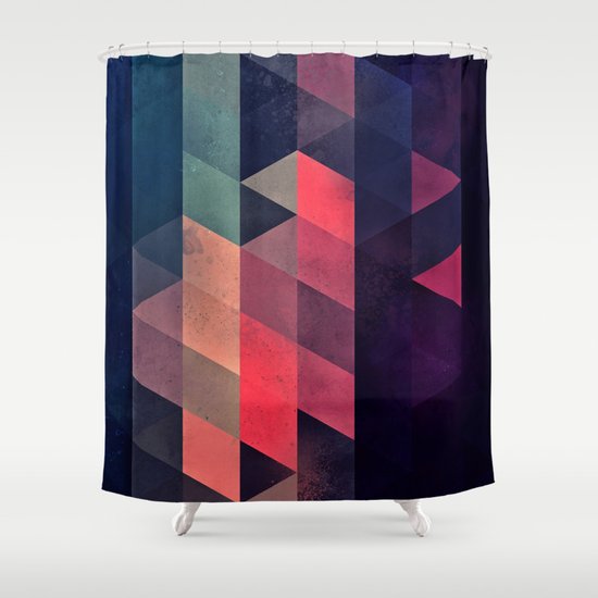 edyfy wyth lyys Shower Curtain