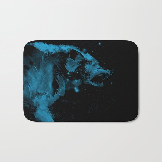 the watcher Bath Mat