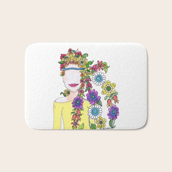 Eighties Girl Bath Mat