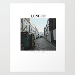 PADDINGTON STATION, LONDON Art Print