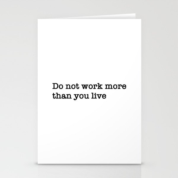 Words quotes  Stationery Cards