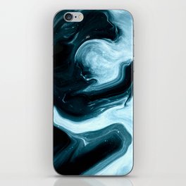 Spirits floating in the universe. iPhone Skin