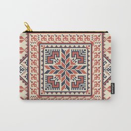 Palestinian embroidery pattern Carry-All Pouch | Culture, Tatreez, Embroidery, Element, Traditional, Flower, Design, Digital, Pattern, Repeat 
