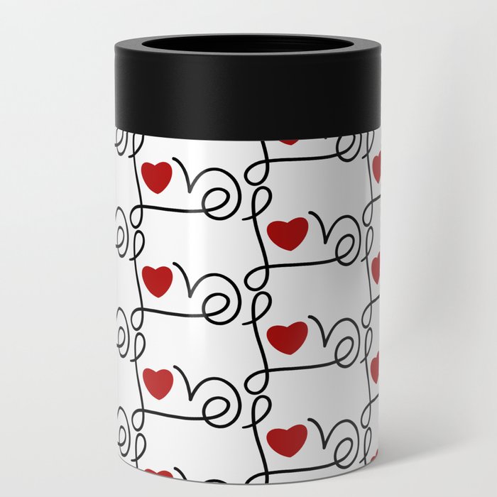 Sweet Love for your Valentine Handwritten Can Cooler