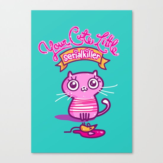 Your Cute Little Cat Canvas Print