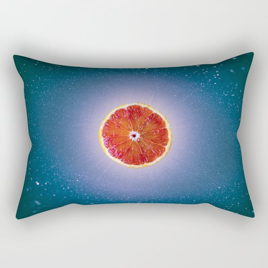 Orange sky 4 Rectangular Pillow