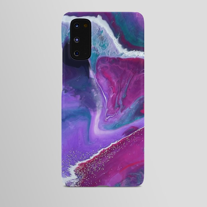 Purple Galaxy 1 Android Case