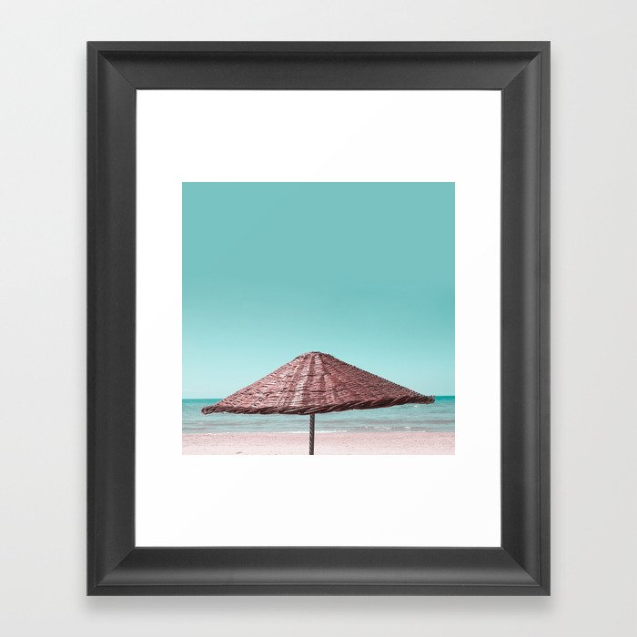 Mint summer Framed Art Print