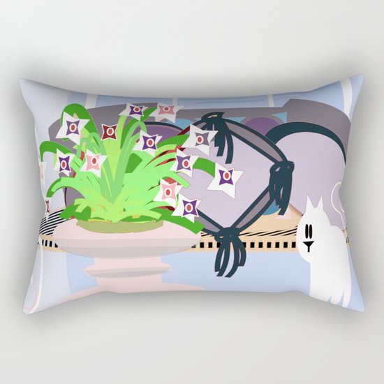 The Lilac room Rectangular Pillow