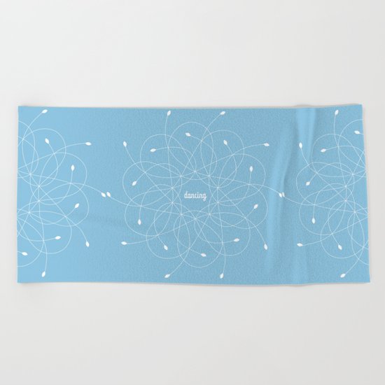Ornament – dancing Beach Towel