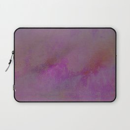 Abstract violet watercolor semi circles Laptop Sleeve
