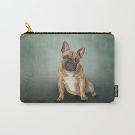 Drawing dog French Bulldog Carry-All Pouch