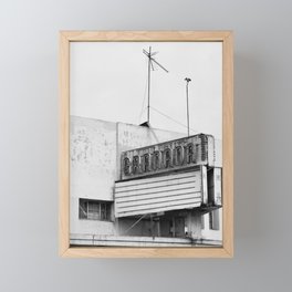 Granada Theater Framed Mini Art Print