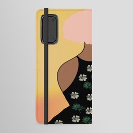 Woman At The Meadow 05 Android Wallet Case