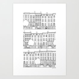 blocks of Brooklyn Art Print