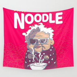 I love Noodle Wall Tapestry