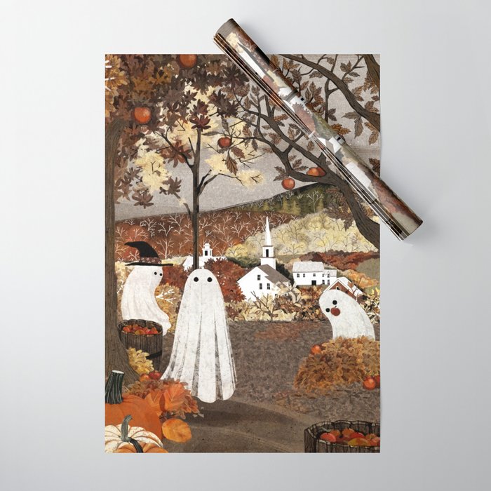 Apple Orchard Wrapping Paper