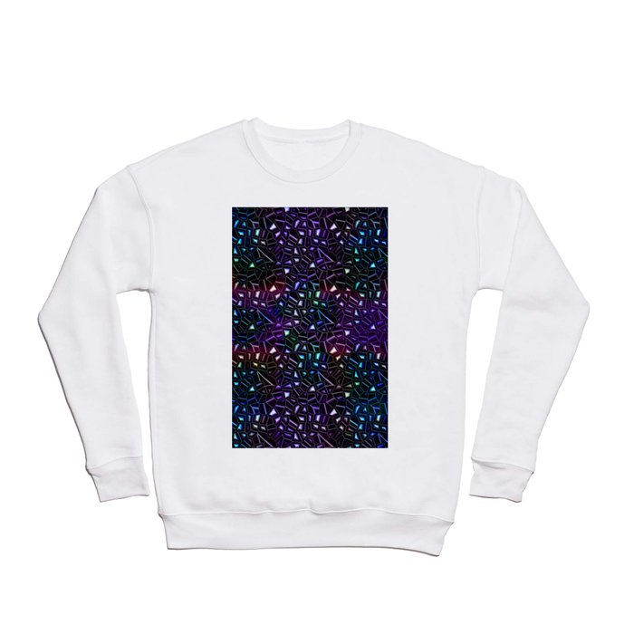 Midnight Rainbow Glitter Crewneck Sweatshirt