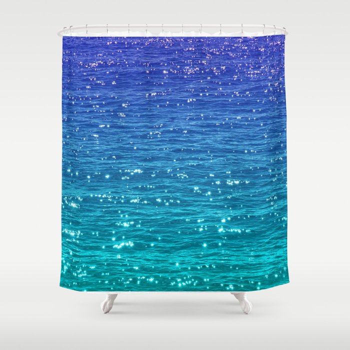 SEA SPARKLE Shower Curtain