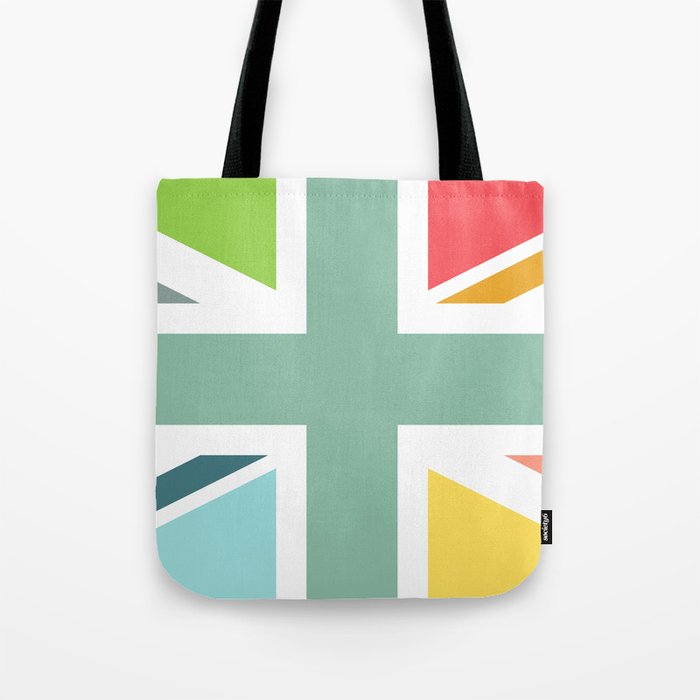 union jack tote bag