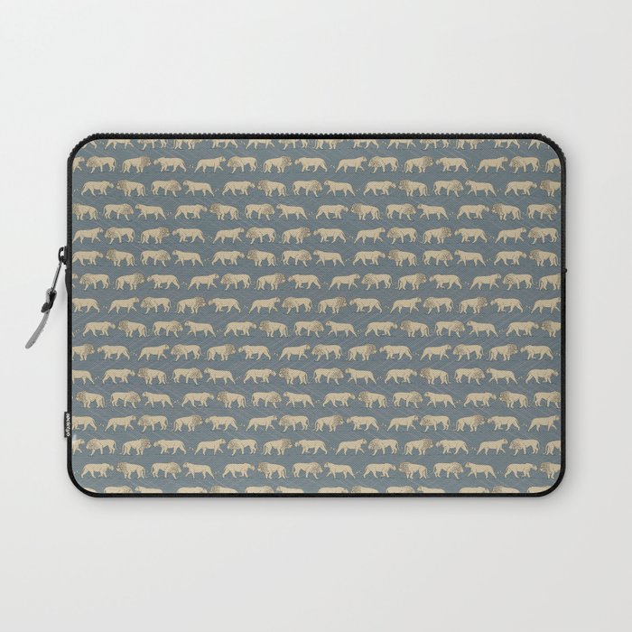 No Prey Today, Rhino and Lions Laptop Sleeve