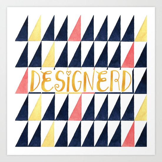 designerd Art Print